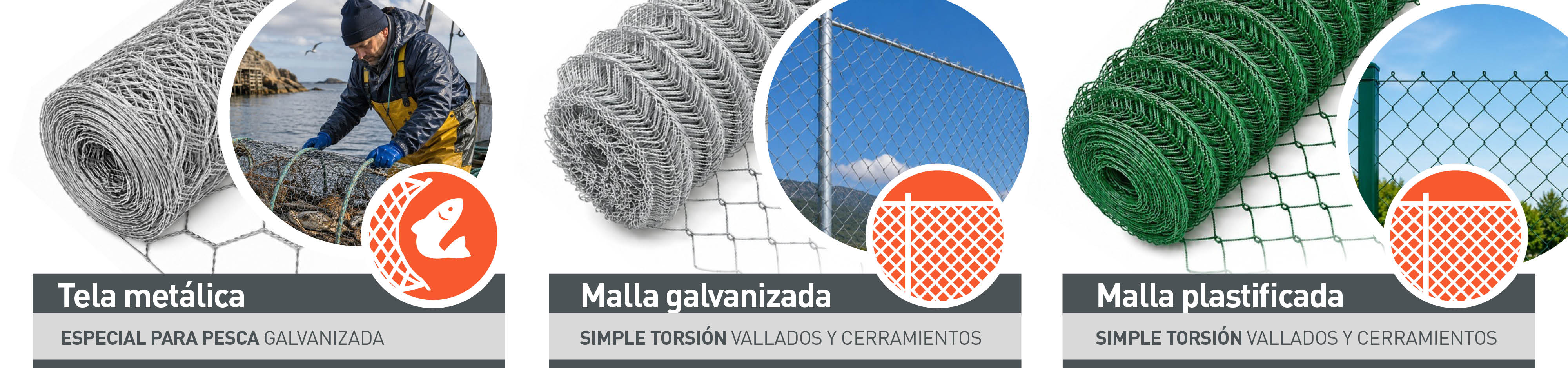 MALLAS Y TELAS